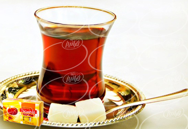 پخش اینترنتی چای زعفران قاشقی صادراتی