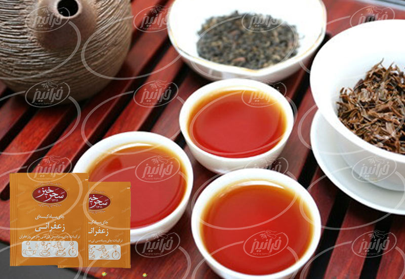 خرید چای زعفرانی سحرخیز از شرکت هلدینگ