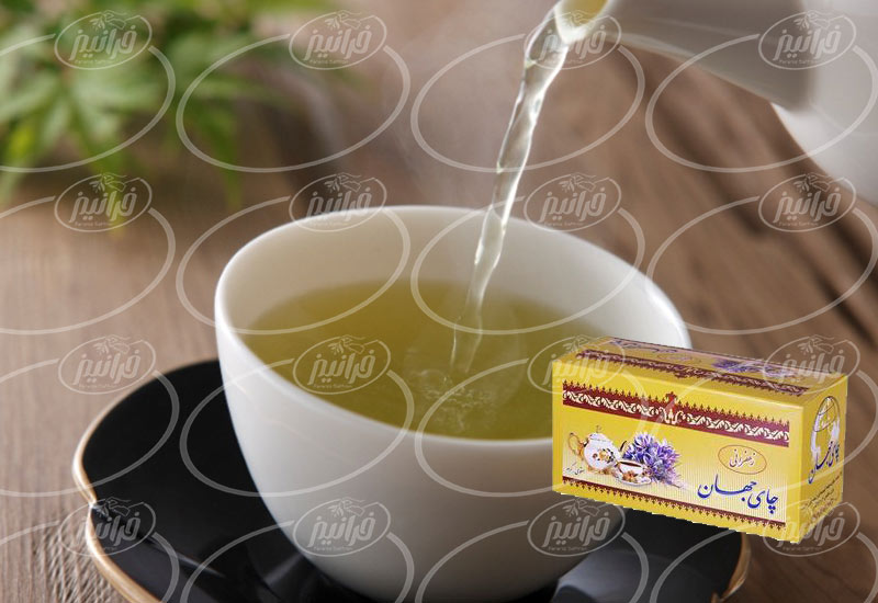 خریداری خوش طعم ترین چای جهان زعفران