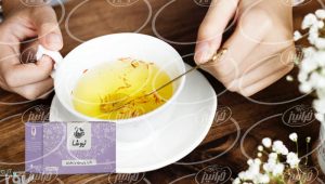 سفارش برترین دمنوش چای زعفران نیوشا برای کادو